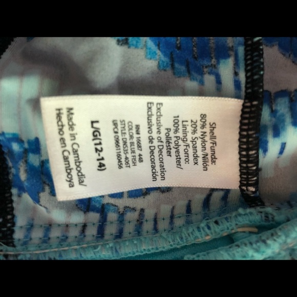 Swimsuit tankini with 2 pairs of bottoms. - Picture 5 of 11